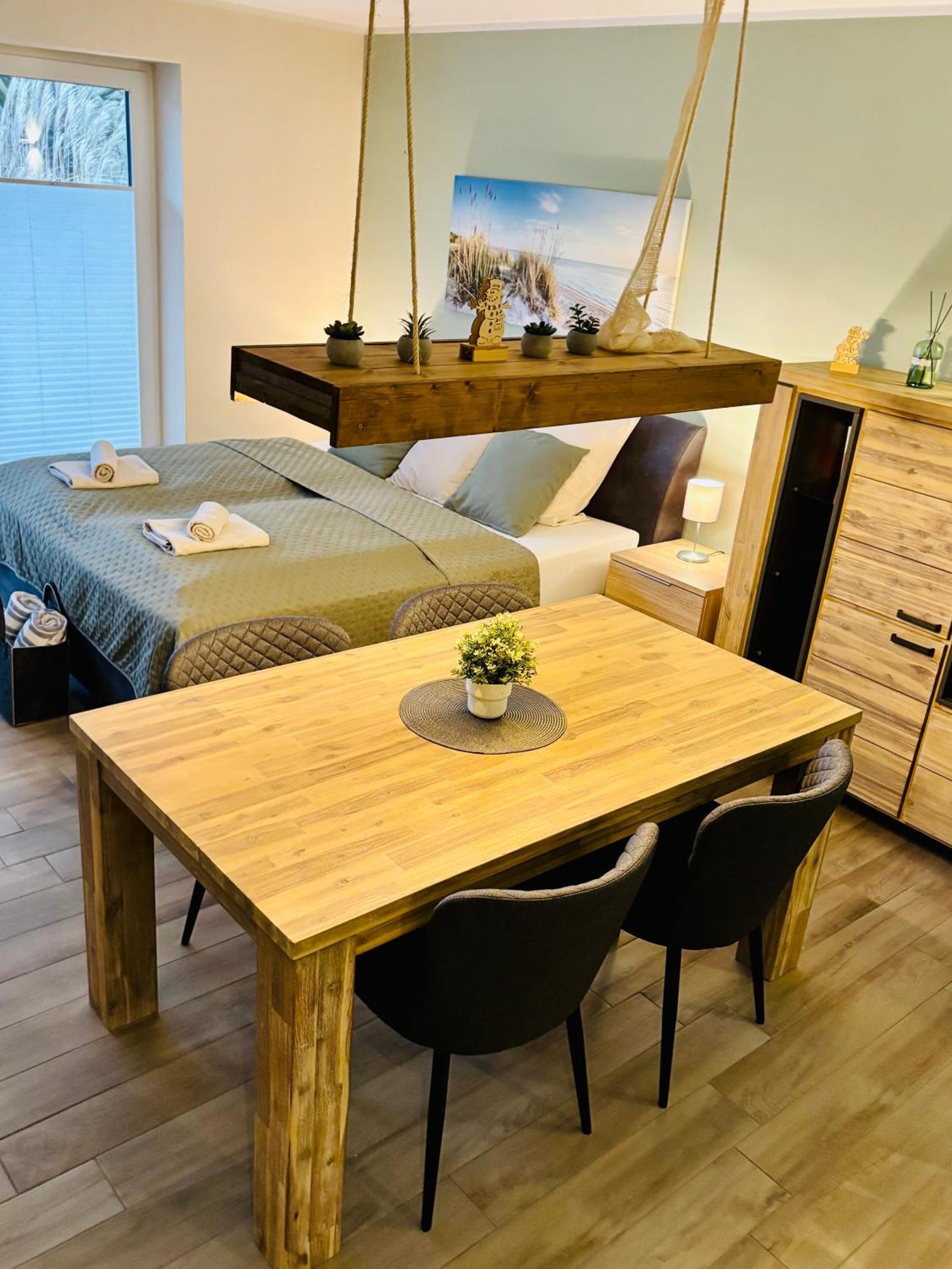 Kleine Auszeit -- Inklusive Parkplatz & Wifi, Geschirrspueler, Waschmaschine & Terrasse Mit Strandkorb -- Perfekt Fuer Urlaub & Business Шарбойц Экстерьер фото